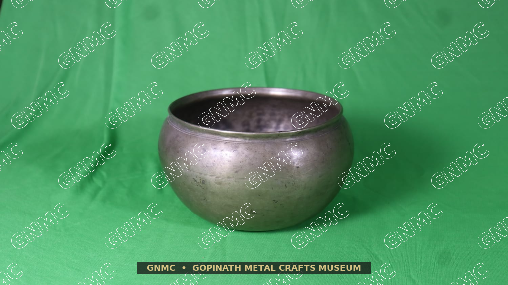 Century-Old Resonating Bell-Bronze Pakhala Dining Bowl (Singing Bati)